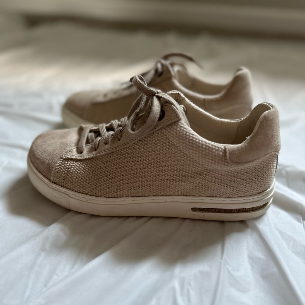 WOMENs Beige Birkenstock Sneakers